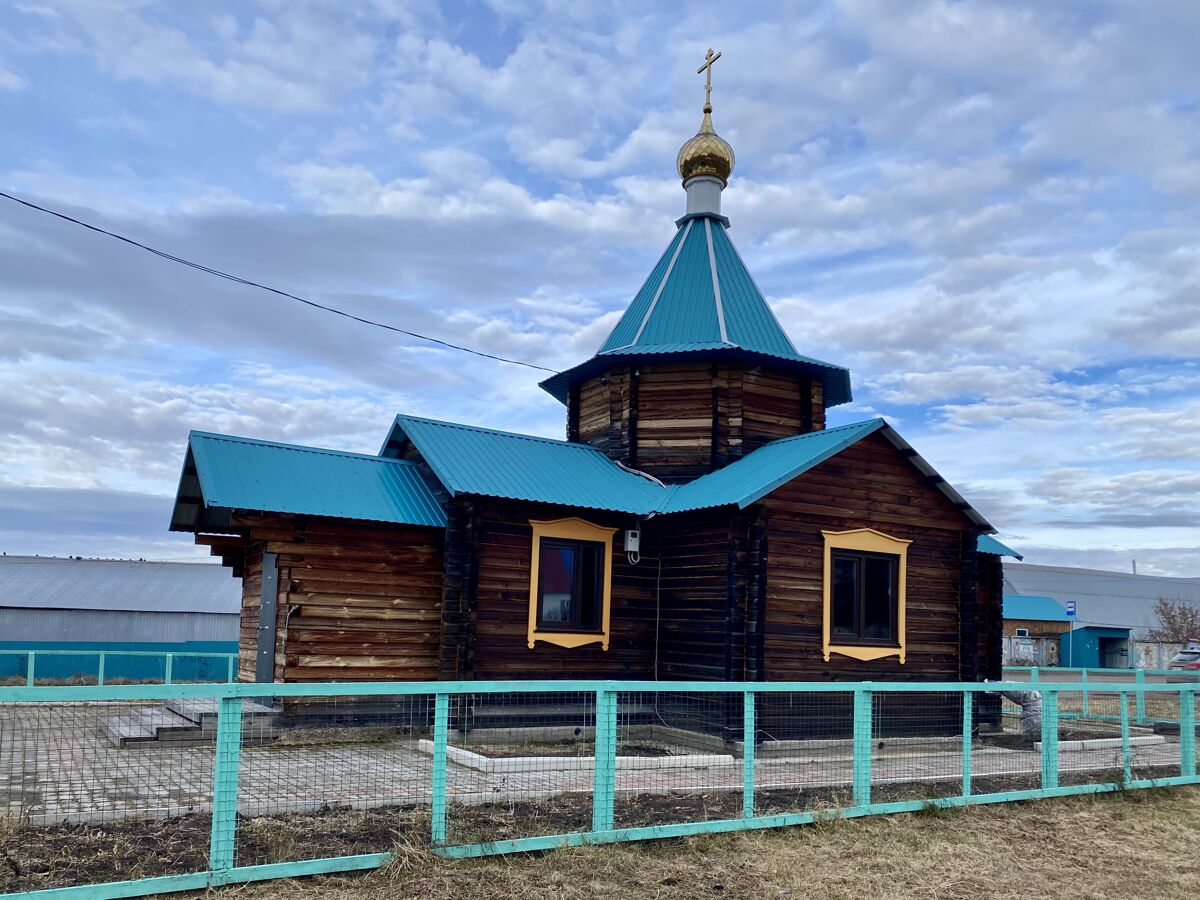 Церковь Владимира равноапостольного, Красногорьевка (Рыбинский район, Красноярский край). фасады, Южный фасад