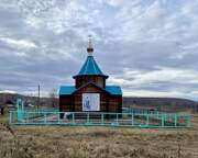 Церковь Владимира равноапостольного, Вид с востока<br>, Красногорьевка, Рыбинский район, Красноярский край