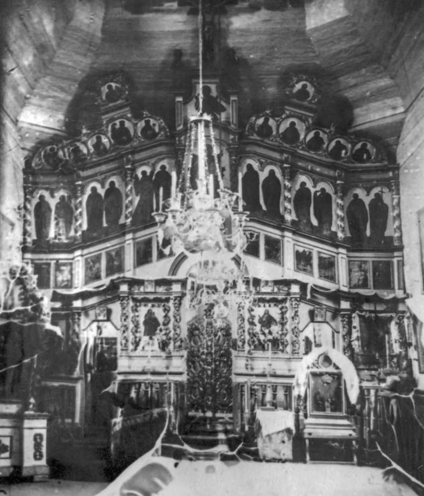 Церковь Николая Чудотворца, Левковичи (Коростенский район, Украина, Житомирская область). архивная фотография, Фото С.А. Таранушенко и П.Н. Жолтовского из экспедиции Харьковского музея украинского искусства, 1929 г. Адрес хранения: Институт рукописи Национальной библиотеки Украины им. И. Вернадского