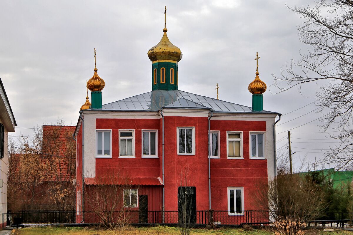 Церковь Преображения Господня, Павлоградка (Павлоградский район, Омская область). фасады