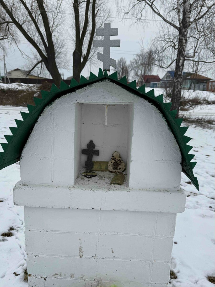 Часовенный столб, Абабково (Павловский район, Нижегородская область). архитектурные детали