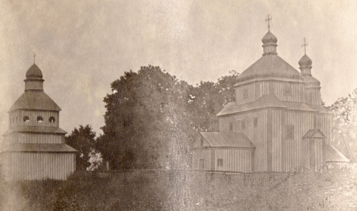 Церковь Петра и Павла, Ушомир (Коростенский район, Украина, Житомирская область). архивная фотография, Фото первой трети ХХ века