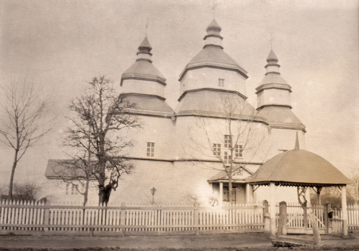 Церковь Георгия Победоносца (старая), Черняхов (Житомирский район, Украина, Житомирская область). архивная фотография, Фото первой трети ХХ века