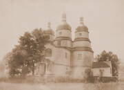Церковь Успения Пресвятой Богородицы (старая), Фото первой трети ХХ века<br>, Гущинцы, Хмельникский район, Украина, Винницкая область