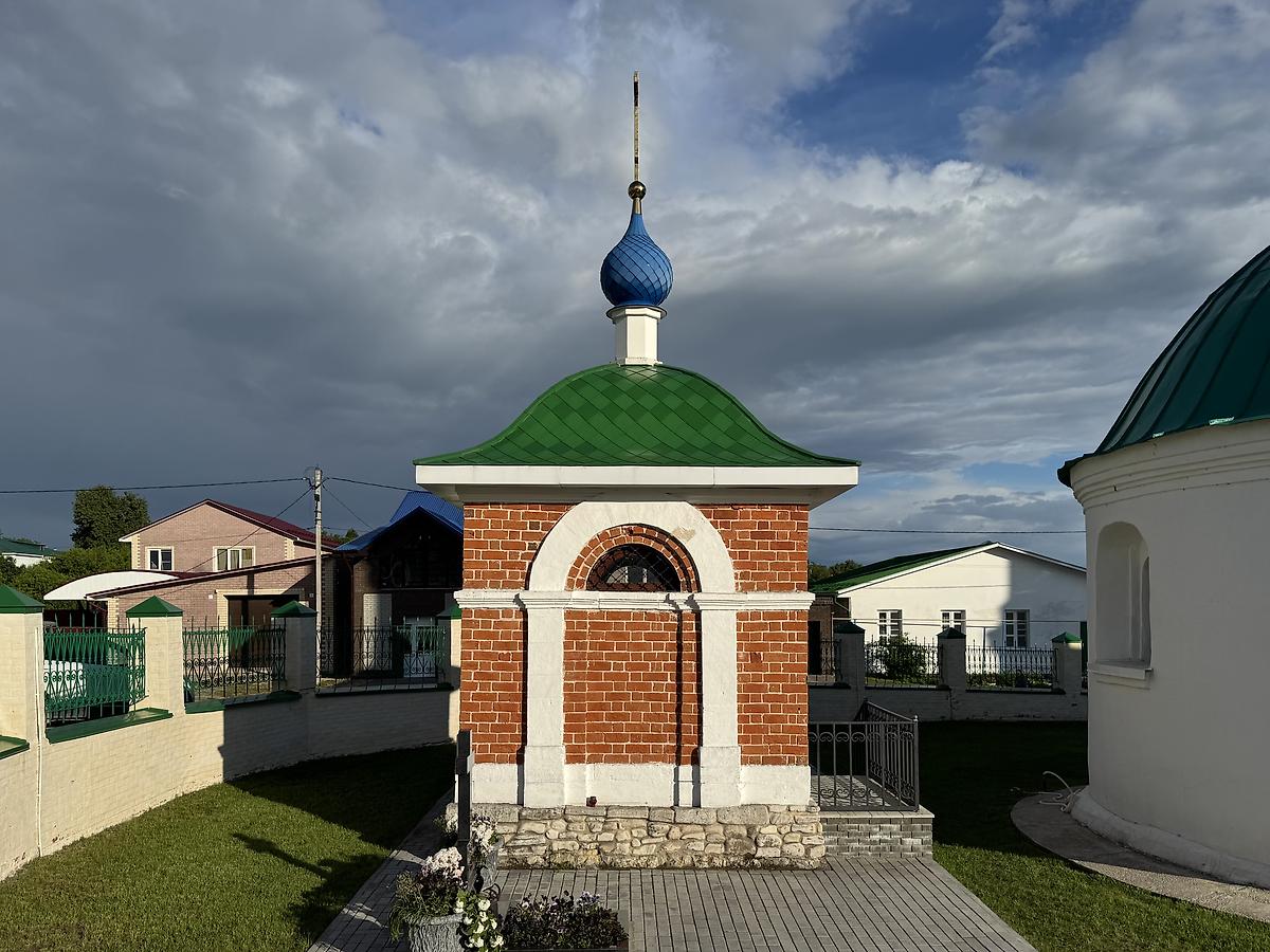 Вид с северо-запада, фасады. Часовня-усыпальница Петра Семёнова, Касимов (Касимовский район и г. Касимов, Рязанская область)