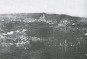 Собор Троицы Живоначальной, Вид на Троицкий собор. 1927 Фото со страницы прихода Покровской церкви Городища<br>, Городище, Городищенский район, Пензенская область