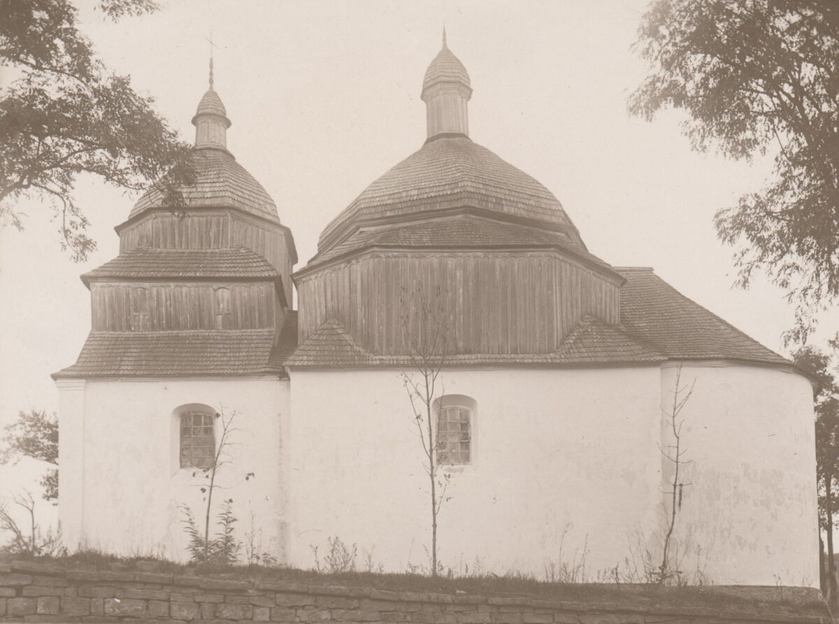 Церковь Николая Чудотворца, Черче (Каменец-Подольский район, Украина, Хмельницкая область). архивная фотография, Фото первой трети ХХ века