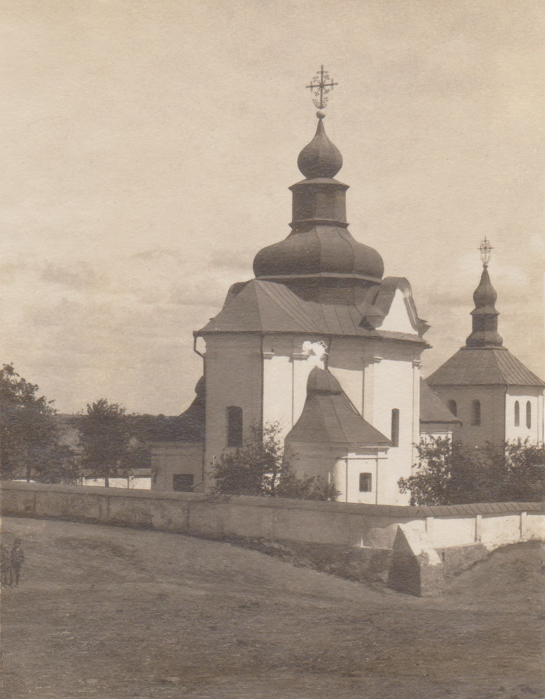 Церковь Николая Чудотворца, Старый Острополь (Хмельницкий район, Украина, Хмельницкая область). архивная фотография, Фото первой трети ХХ века