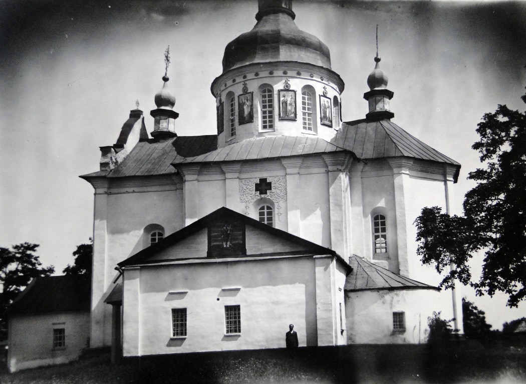 Церковь Благовещения Пресвятой Богородицы (старая), Барышевка (Броварский район, Украина, Киевская область). архивная фотография, Вид с юга. Фото П.Н. Жолтовского, 1931 г.