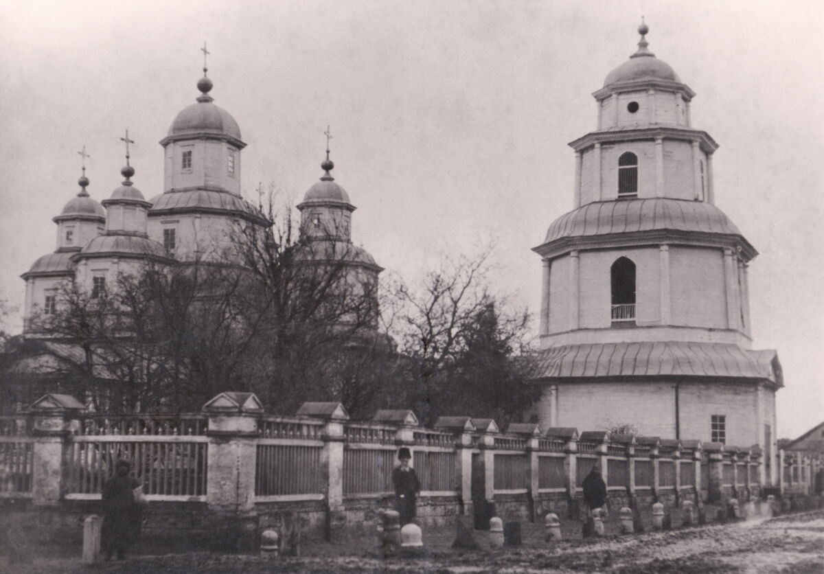 Церковь Покрова Пресвятой Богородицы (старая), Никополь (Никопольский район, Украина, Днепропетровская область). архивная фотография, Фото первой трети ХХ века