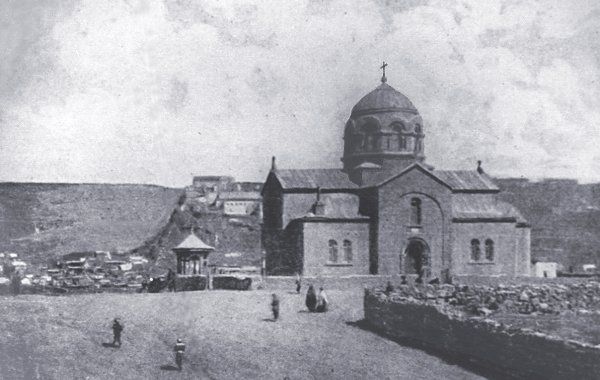 Собор Преображения Господня, Карс (Карс, Турция). архивная фотография, Раннее дореволюционное фото (без окружающей застройки)