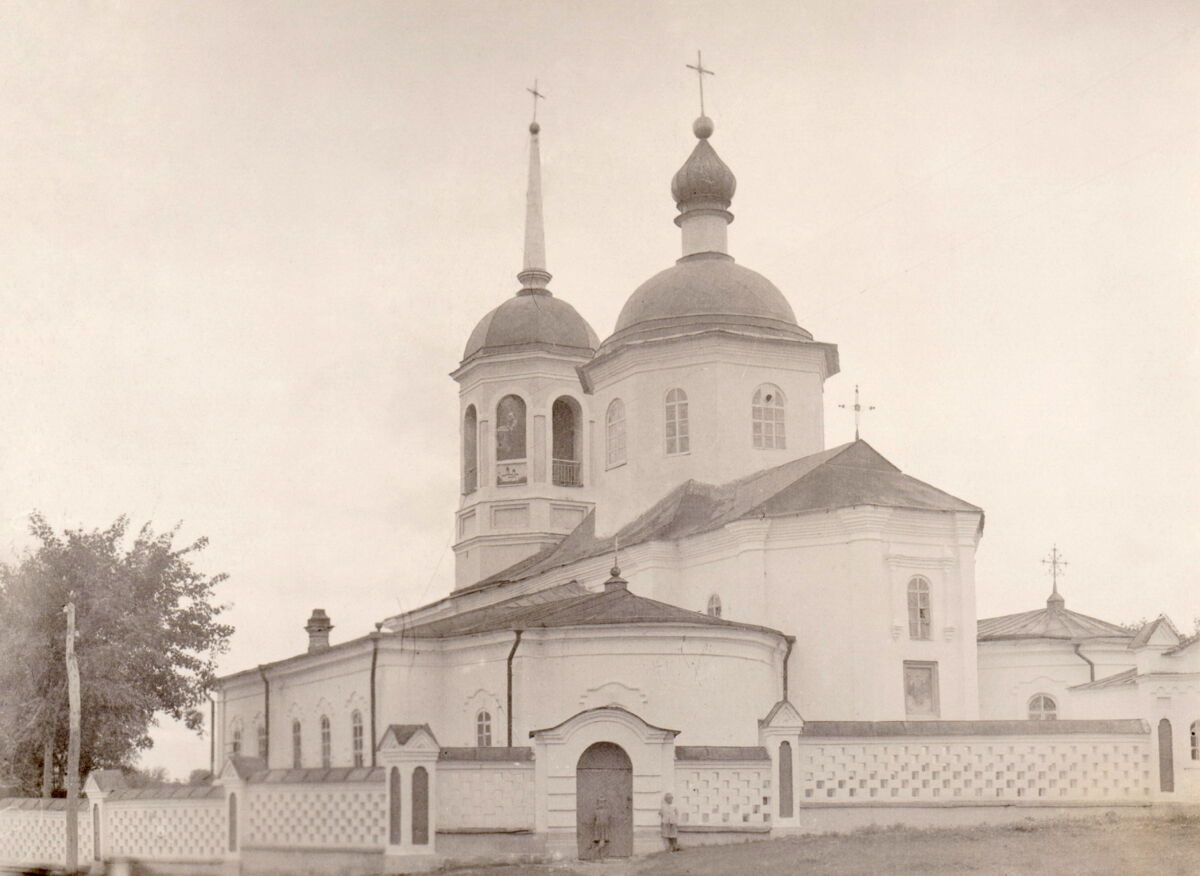 Церковь Благовещения Пресвятой Богородицы, Борзна (Нежинский район, Украина, Черниговская область). архивная фотография, Фото первой трети ХХ века