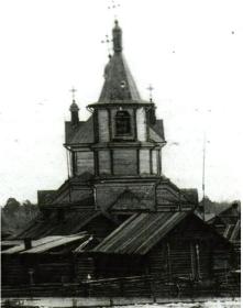 Бирилюссы. Церковь Спаса Всемилостивого