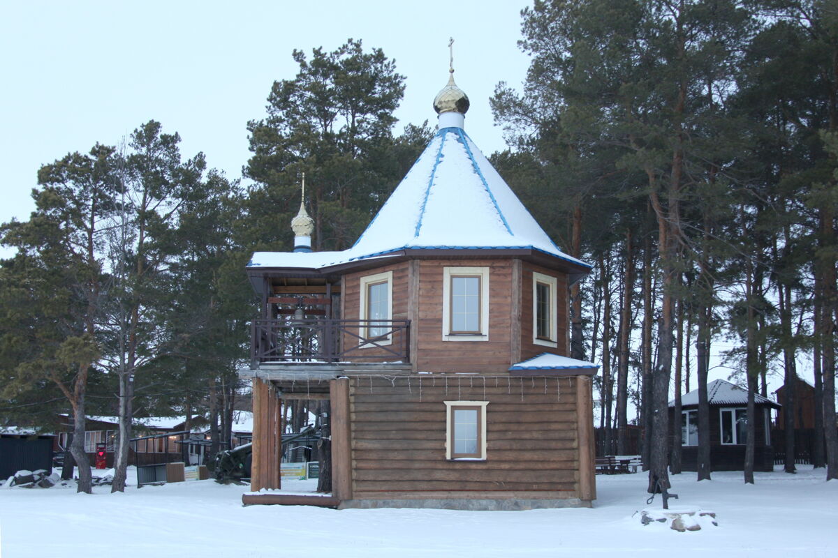 Часовня Николая Чудотворца, Арамиль, город (Сысертский район (Сысертский ГО и Арамильский ГО), Свердловская область). фасады, Южный фасад