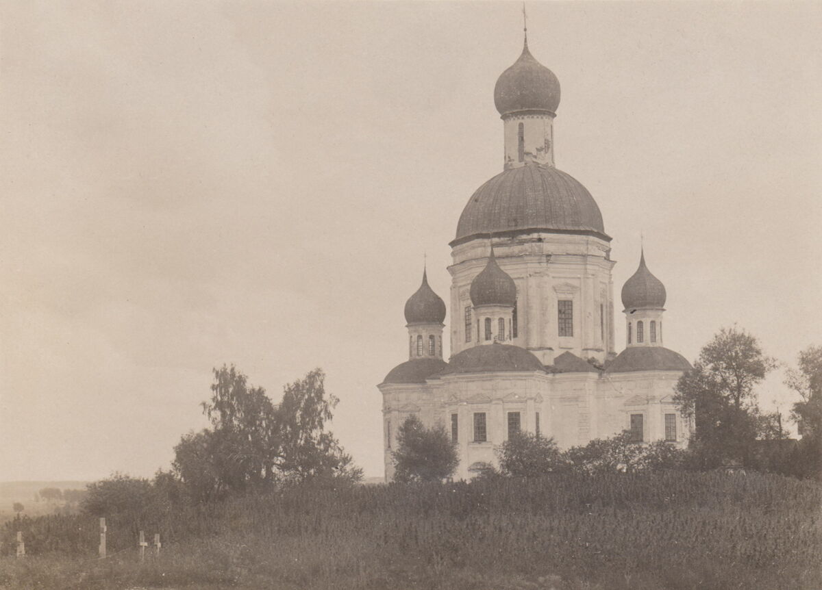 Церковь Покрова Пресвятой Богородицы, Дегтярёвка (Новгород-Северский район, Украина, Черниговская область). архивная фотография, Фото первой трети ХХ века