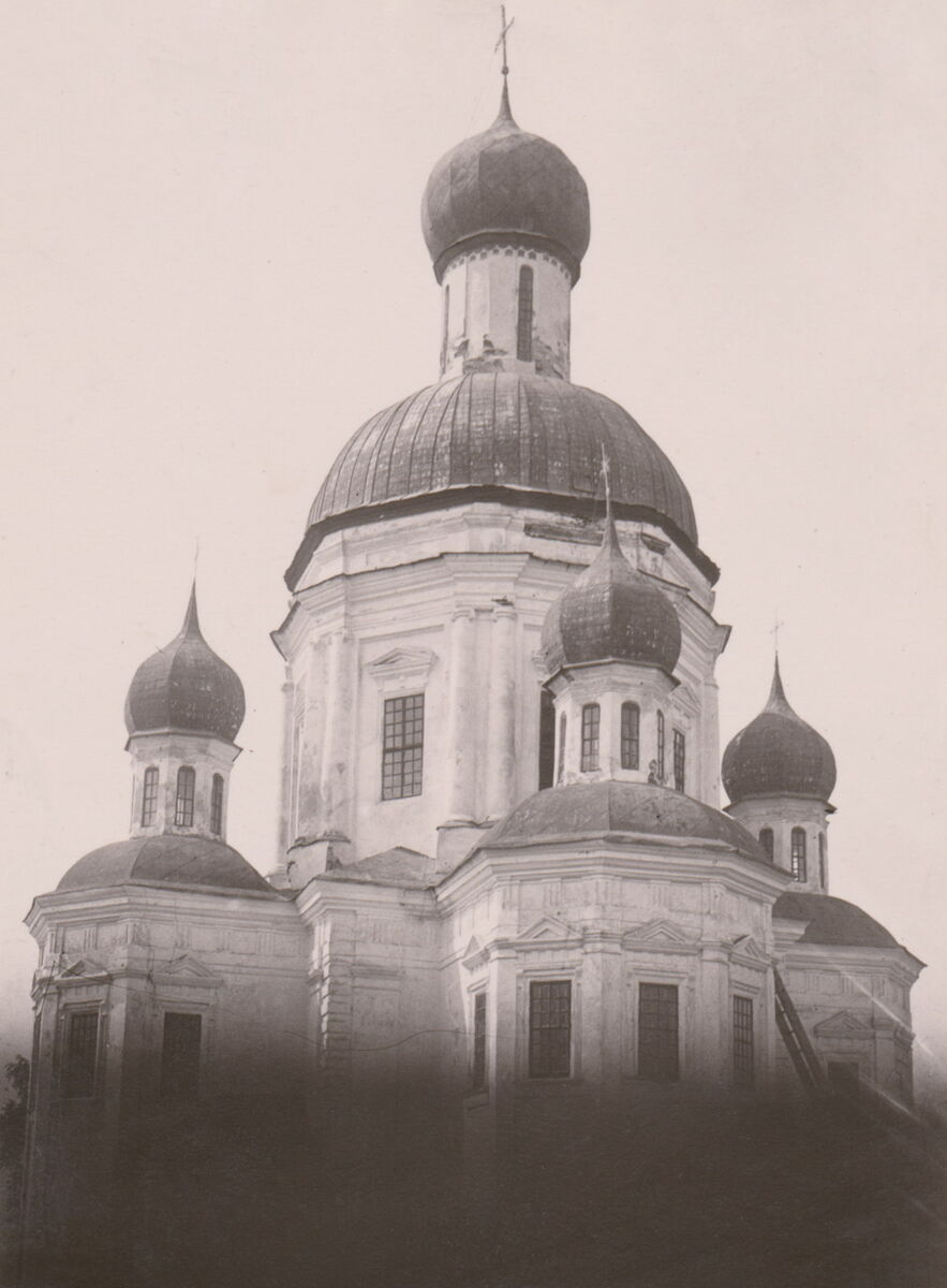 Церковь Покрова Пресвятой Богородицы, Дегтярёвка (Новгород-Северский район, Украина, Черниговская область). архивная фотография, Фото первой трети ХХ века