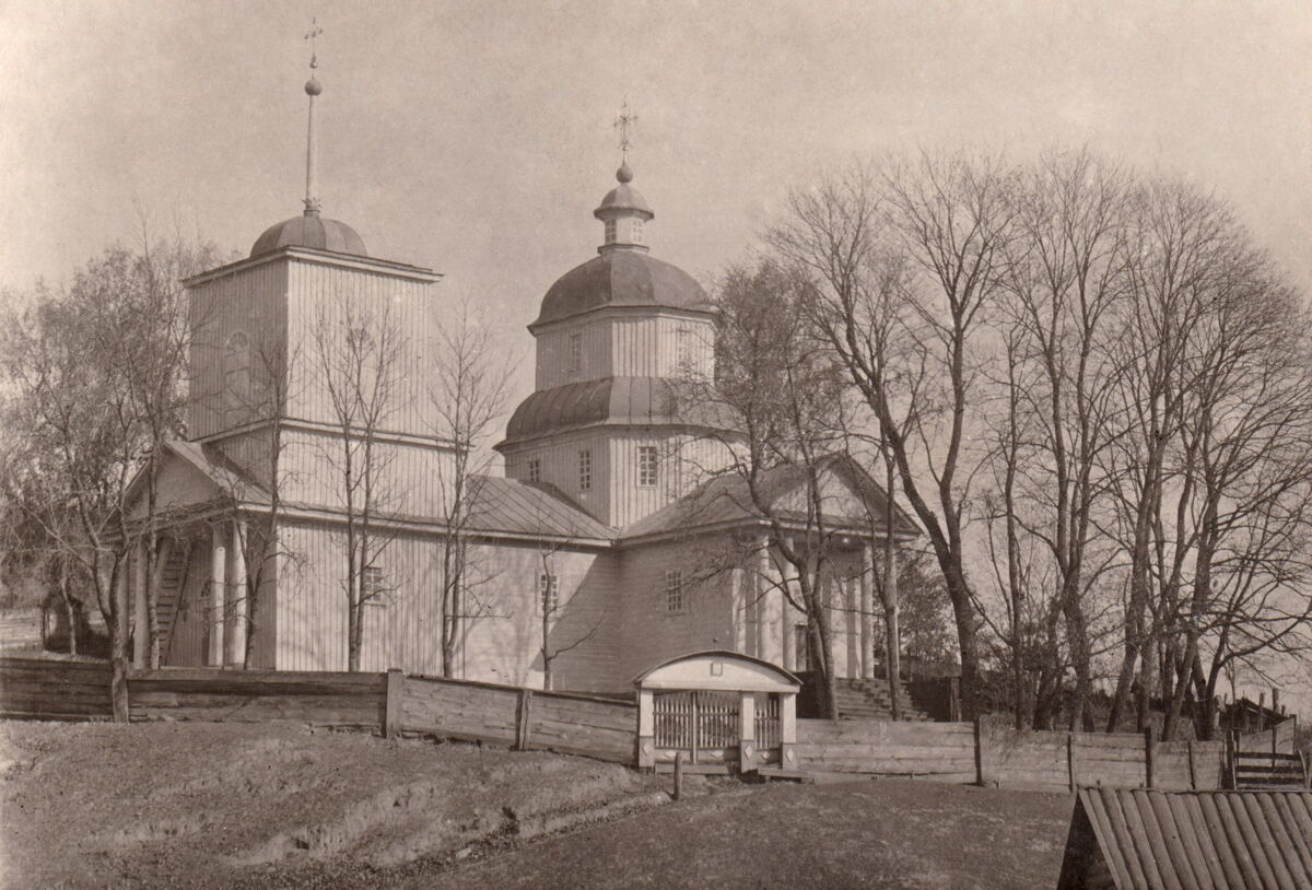 Церковь Илии Пророка, Мезин (Новгород-Северский район, Украина, Черниговская область). архивная фотография, Фото первой трети ХХ века