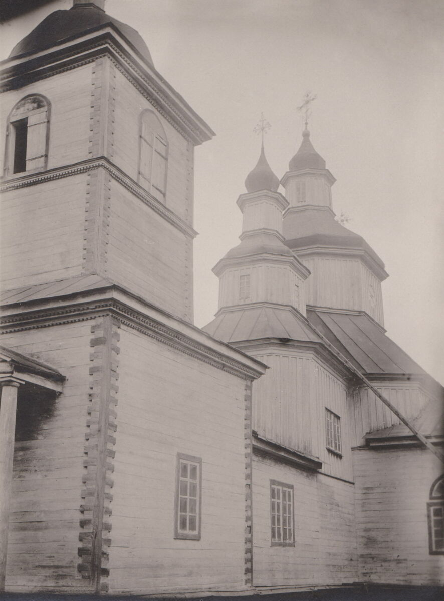 Церковь Николая Чудотворца, Печенюги (Новгород-Северский район, Украина, Черниговская область). архивная фотография, Фото первой трети ХХ века
