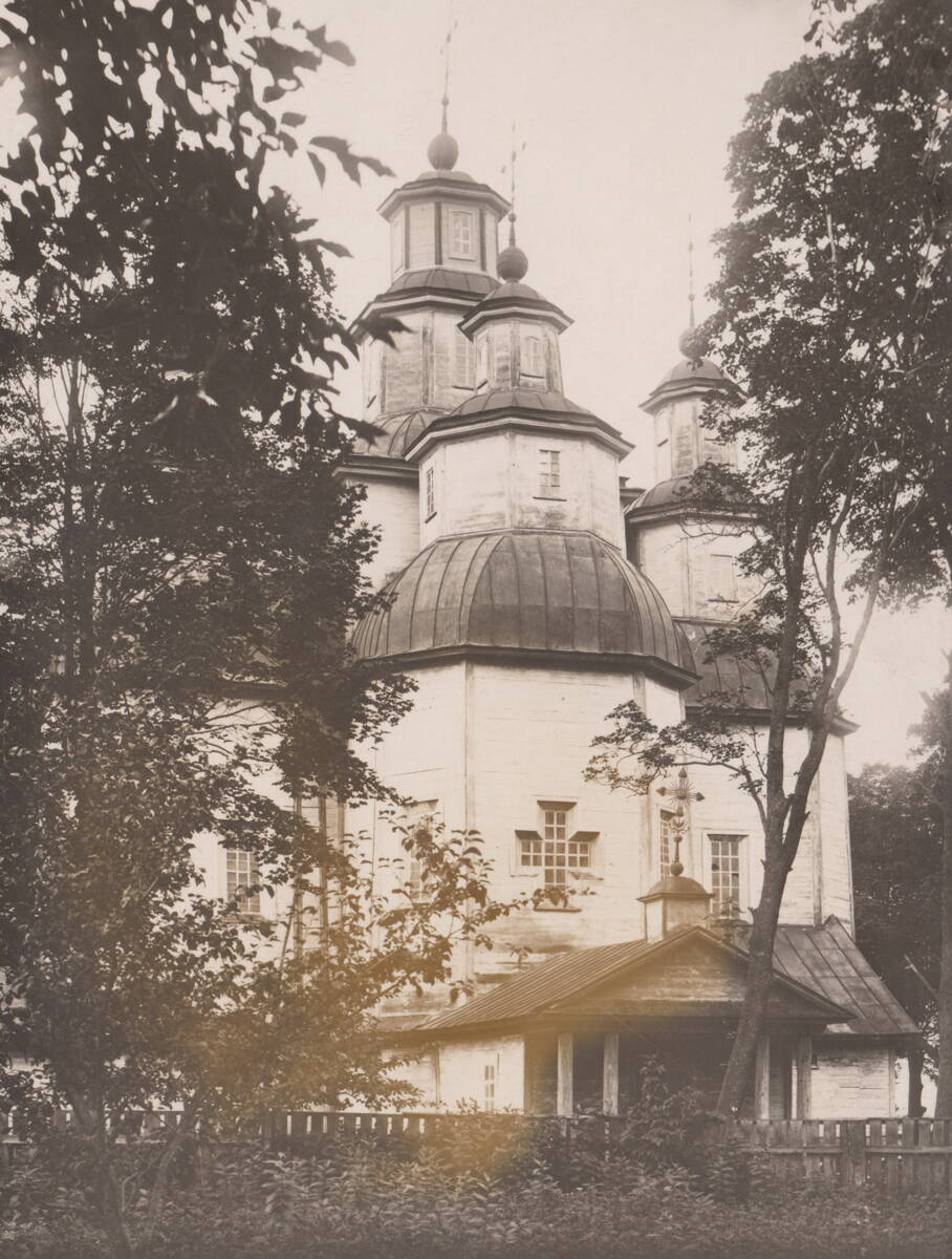 Церковь Троицы Живоначальной, Пакуль (Черниговский район, Украина, Черниговская область). архивная фотография, Фото первой трети ХХ века