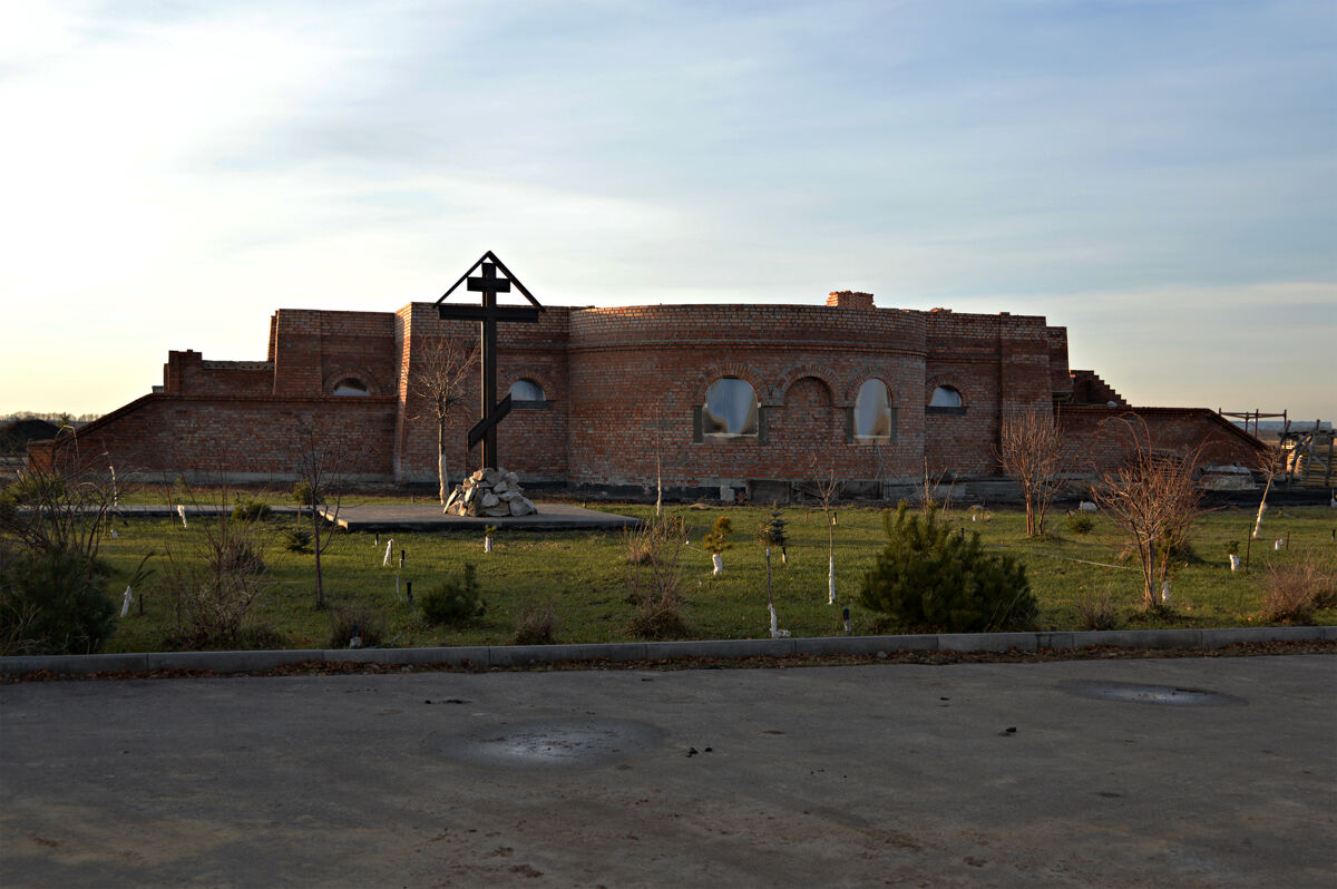 Церковь Державной иконы Божией Матери (строящаяся), Новая Усмань (Новоусманский район, Воронежская область). документальные фотографии