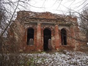 Зеленово, урочище. Церковь Михаила Архангела
