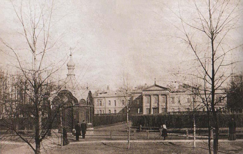 Часовня Иосифа, Георгия и Зосимы, Гатчина (Гатчинский район, Ленинградская область). архивная фотография, Фото начала ХХ века