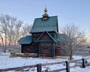 Церковь Державной иконы Божией Матери, Вид с юга<br>, Ирша, Рыбинский район, Красноярский край