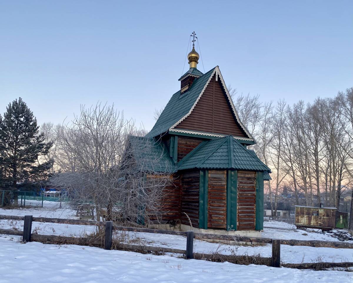 Церковь Державной иконы Божией Матери, Ирша (Рыбинский район, Красноярский край). фасады, Вид с ЮВ