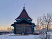 Церковь Державной иконы Божией Матери, Вид с запада <br>, Ирша, Рыбинский район, Красноярский край