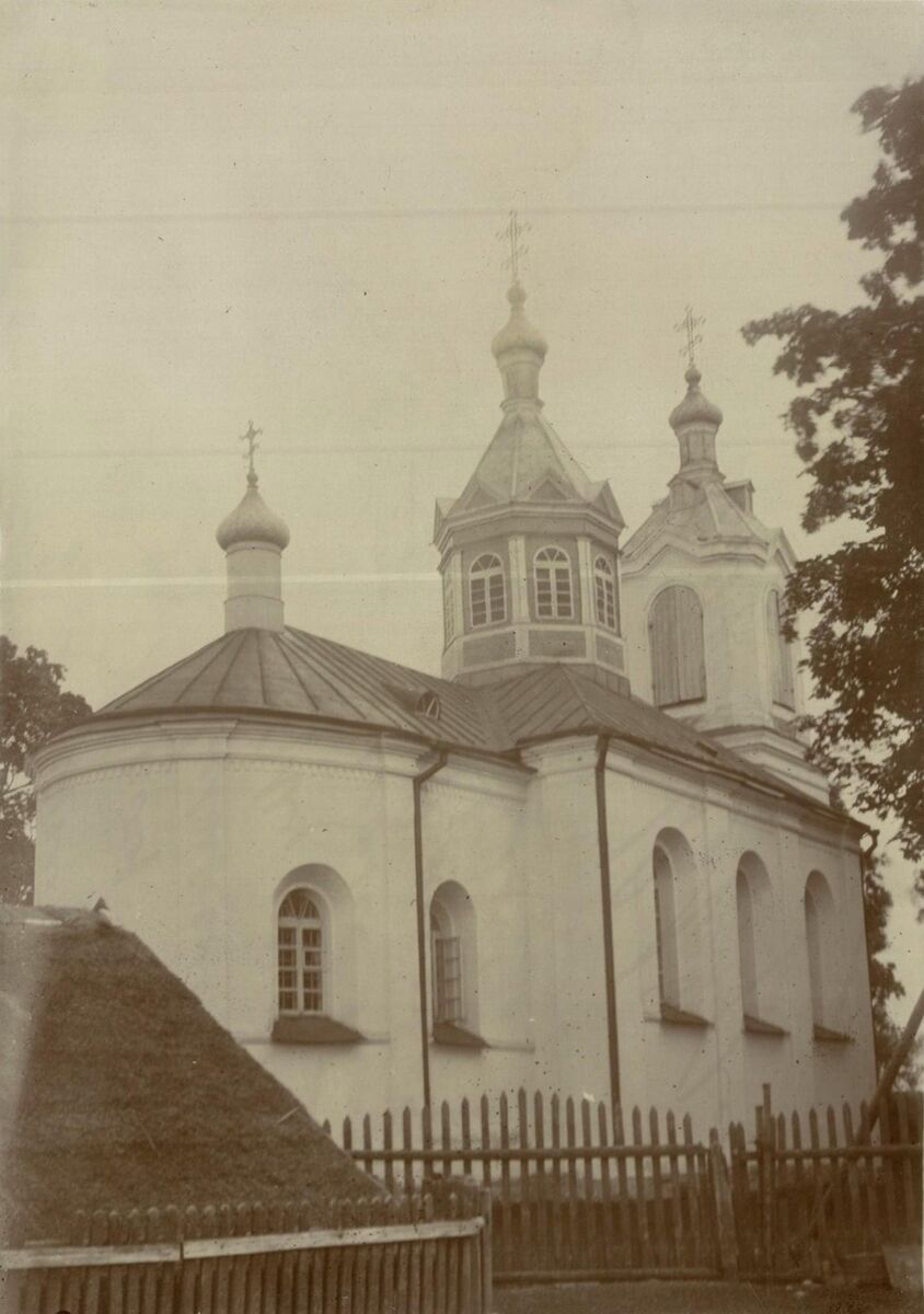 Церковь Иакова Алфеева, Цуденишки (Ошмянский район, Беларусь, Гродненская область). архивная фотография, Фото 1915 года из фондов Государственного исторического музея