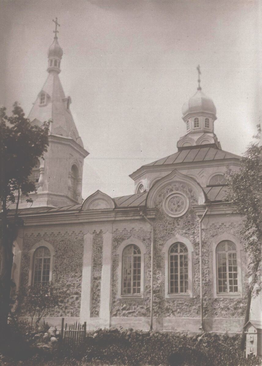 Церковь Покрова Пресвятой Богородицы, Рукайняй (Вильнюсский уезд, Литва). архивная фотография, Фото 1915 года из фондов Государственного исторического музея