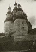 Церковь Покрова Пресвятой Богородицы (старая), Покровская церковь (1770 г.) в г. Ромны, Роменского уезда. Внешний вид с юго-востока. Фотография М. Макаренко, 1907 г.<br>, Ромны, Роменский район, Украина, Сумская область