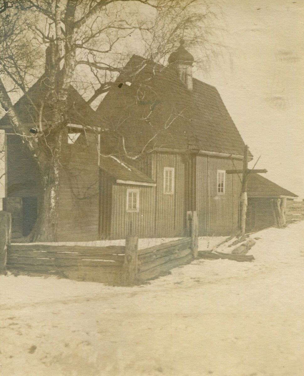 Церковь Николая Чудотворца, Любязь (Камень-Каширский район, Украина, Волынская область). архивная фотография, Фото 1916 года