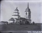 Церковь Преображения Господня, Фото 1927 г. из фондов Нижегородского музея-заповедника. (ГК № 55274564)<br>, Шахманово, Большемурашкинский район, Нижегородская область