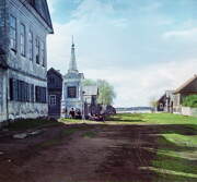 Неизвестная часовня, Фото С. М. Прокудина-Горского. 1910 год. Источник: prokudin-gorskiy.ru/image.php?ID=36<br>, Осташков, Осташковский городской округ, Тверская область