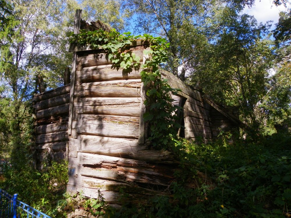 Церковь Анастасии Римляныни (старая), Маршевицы (Островский район, Псковская область). фасады, Стены старой церкви достаивают последние годы