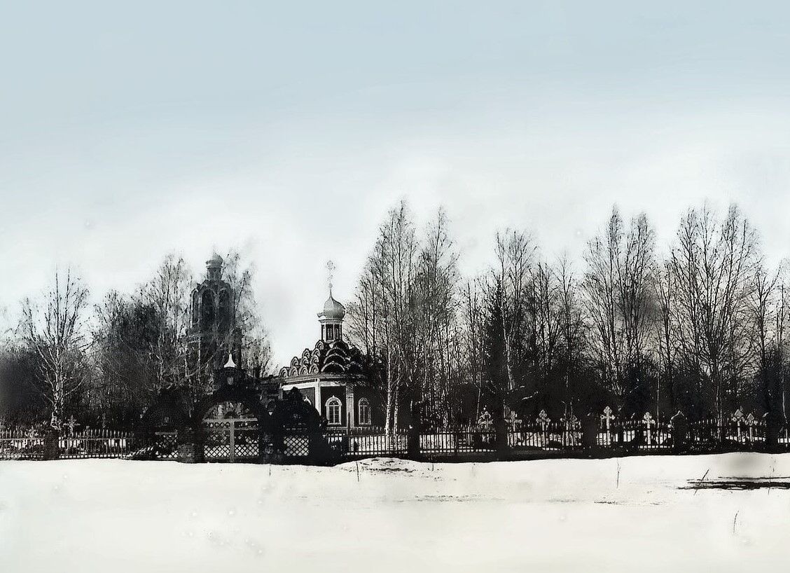 Церковь Успения Пресвятой Богородицы, Мариинский Посад (Мариинско-Посадский район, Республика Чувашия). архивная фотография, Фото К. Гернера, 1920-е