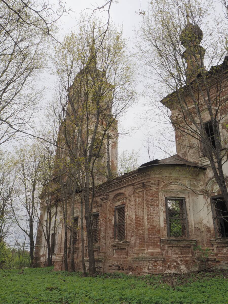 Церковь Успения Пресвятой Богородицы, Горинское, урочище (Сусанинский район, Костромская область). архитектурные детали