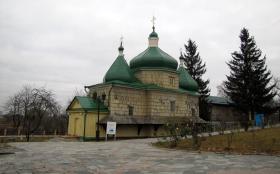 Пляшевая. Свято-Георгиевский мужской монастырь на Казацких могилах. Церковь Михаила Архангела
