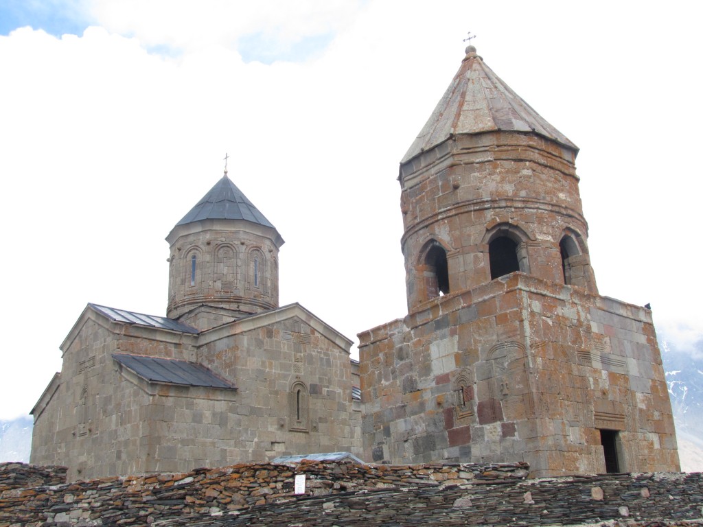 Троицкий монастырь, Гергети (Мцхета-Мтианети, Грузия). фасады