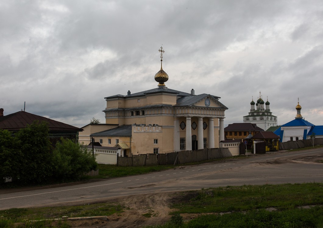 Монастырь Иоанна Милостивого, Мстёра (Вязниковский район, Владимирская область). общий вид в ландшафте
