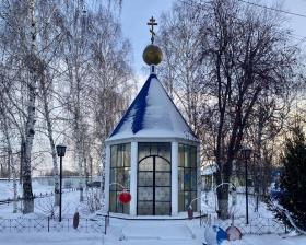 Ачинск. Часовня Николая Чудотворца при трамвайном парке