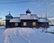 Новая Еловка. Воздвижения Креста Господня (новая), церковь