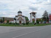 Церковь Георгия Победоносца, Вид с перекрёстка улиц Вука Караџића и Јована Јовановића Змаја.<br>, Сонта, АК Воеводина, Западно-Бачский округ, Сербия