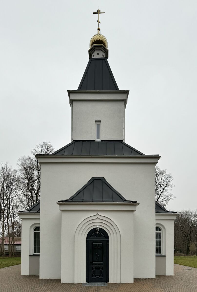 Церковь Николая Чудотворца, Грачёвка (Зеленоградский городской округ, Калининградская область). фасады, Западный фасад