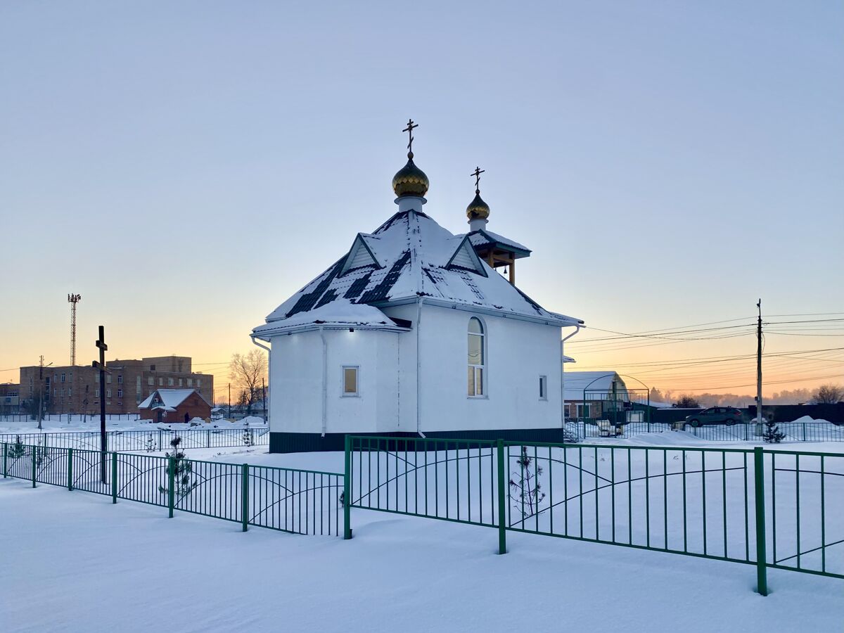 Церковь Георгия Победоносца, Красная Поляна (Назаровский район, Красноярский край). фасады, Вид с СВ