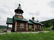 Усть-Анзас. Троицы Живоначальной (новая), церковь