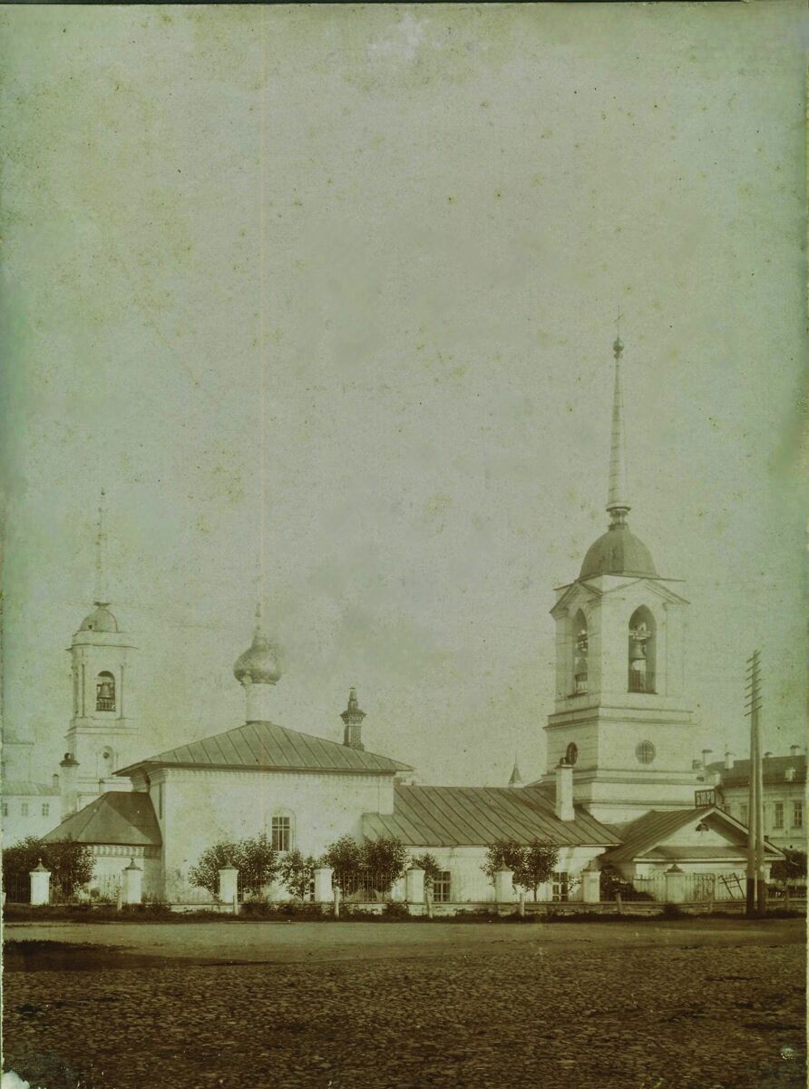 Церковь Афанасия Александрийского, Вологда (Вологда, город, Вологодская область). архивная фотография, Фото Дунаева Бориса Ивановича 1913-1914 гг. из фондов Сольвычегодского музея-заповедника. (ГК № 9437238)