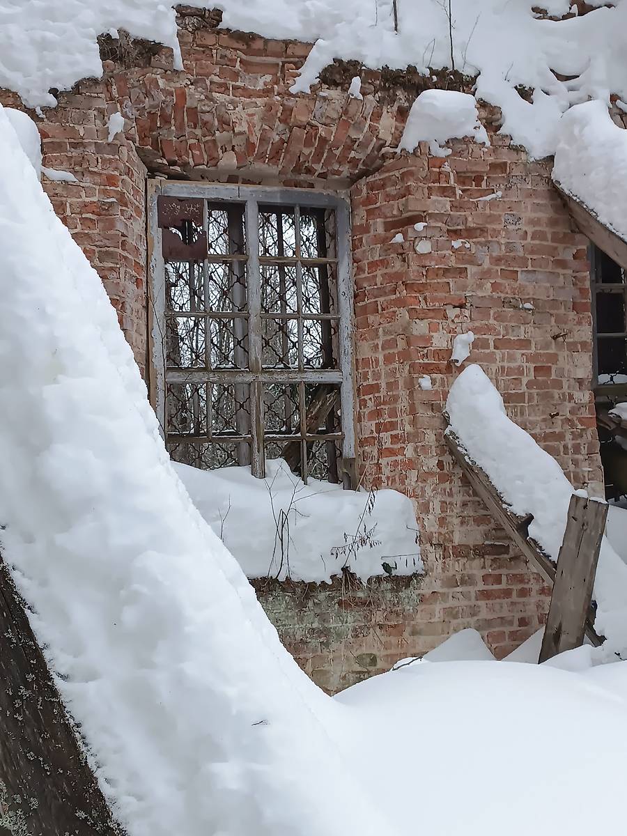 архитектурные детали. Церковь Троицы Живоначальной, Троица-Чудцы, урочище (Галичский район, Костромская область)