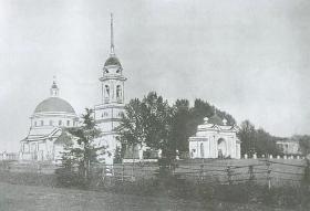 Куркино. Церковь Преображения Господня (старая)